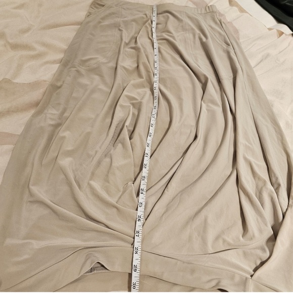 Sympli Stretch Jersey Skirt 10 Stone - Picture 6 of 10